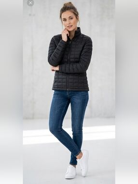 The North Face Women's Mono Black Thermoball Puffer Jacket